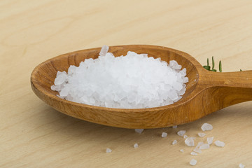 Sea salt crystal