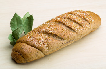 Bread - loaf with seeds