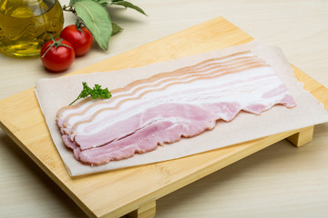 Raw Bacon