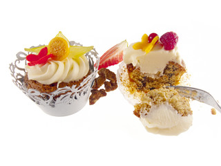 cupcakes with buttercream