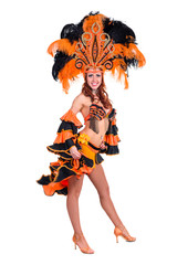 carnival dancer woman dancing