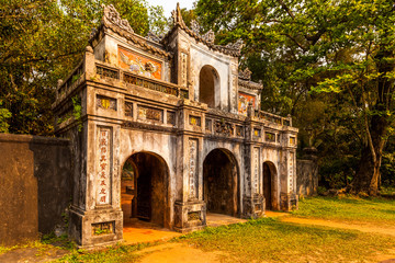 Fototapeta premium Tu Hieu - Pagode in Hue