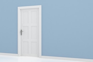 3d rendering of a door