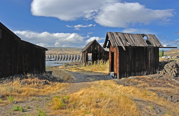 Native Indian Abandoned building