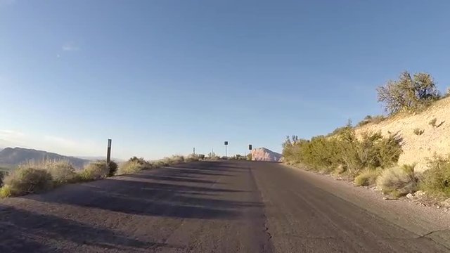 Red Rock Desert Driving
