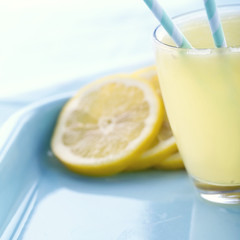 Glass of lemon juice