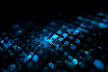 Obraz premium Abstract futuristic background