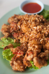 Fried soft Shell Crab