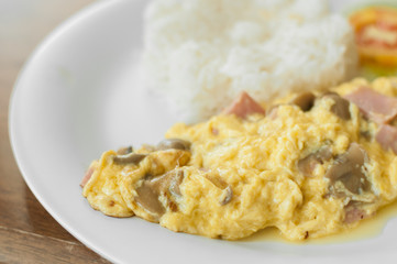 Scrambled eggs