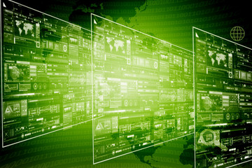 digital business background