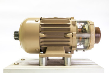 DC Machine on white background