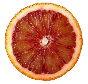 Blood orange slice