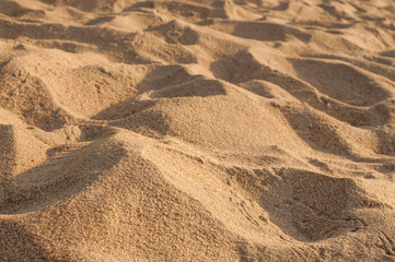 Small sand dunes
