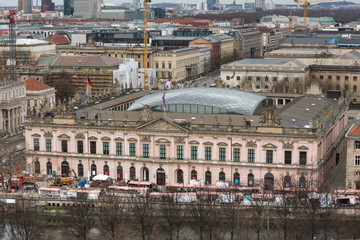 Fototapeta premium berlin germany from above
