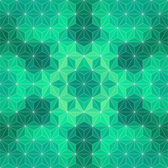 Colorful Triangle Pattern. Vector Background