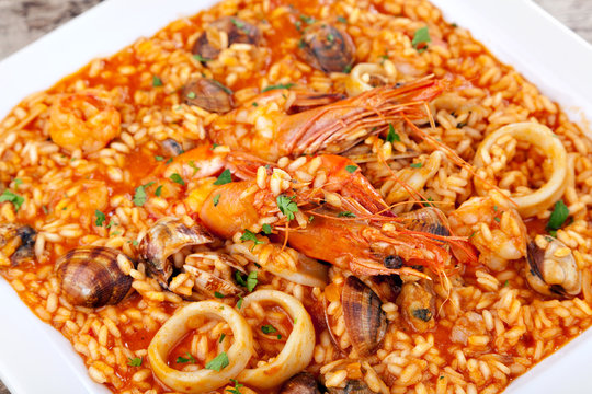 Spanish paella