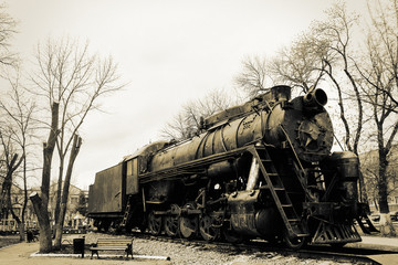 Plakat Steam Train