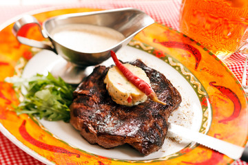 Beef Steak with Butter