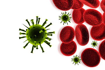 Virus infection of blood cells .