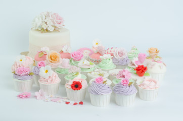 Wedding cupcakes