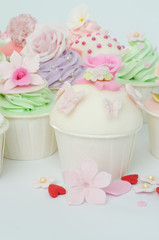 Wedding cupcakes