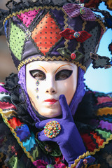 Fototapeta na wymiar carnaval de Venise