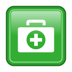 First aid kit icon