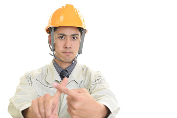 禁止の意思表示をする労働者