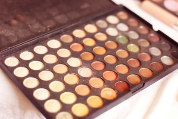 Make up color pallet