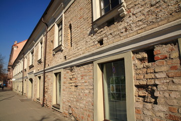 Obraz premium Building in the old town