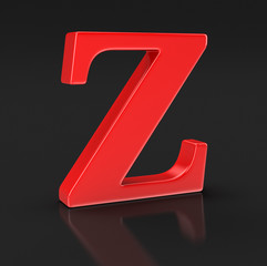 Letter Z (clipping path included)