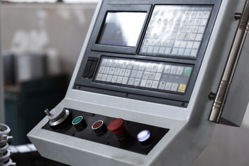 Industrial Machine control panel