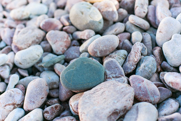 Sea stones background
