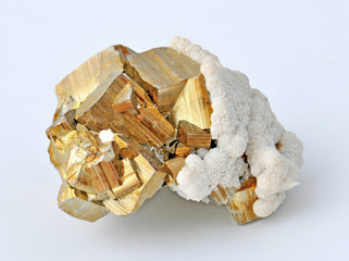 Pyrite, pyrite single large cubes