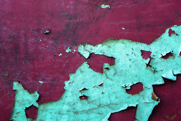 wooden surface with an old paint
