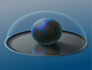 Earth under the dome