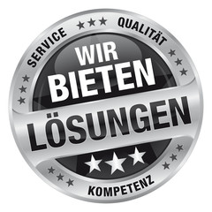 Wir bieten L&ouml;sungen Partner - Service, Qualit&auml;t, Kompetenz