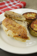 poulet et gratin de pommes de terre