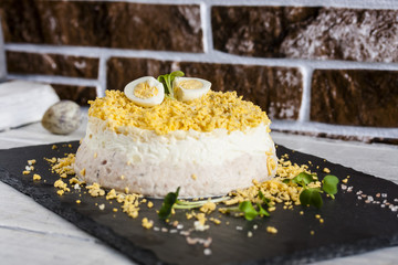 Mimosa salad