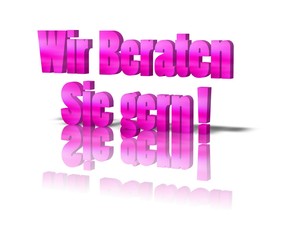wir beraten sie gern