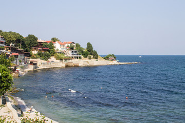 sea coast summer landscape