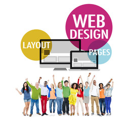 Web Design Content Creative Website Responsive Concept