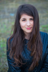 Obraz premium Portrait of teenage girl