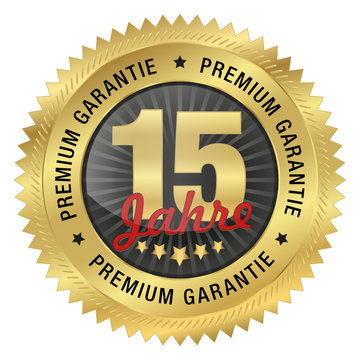 15 Jahre Premium Garantie