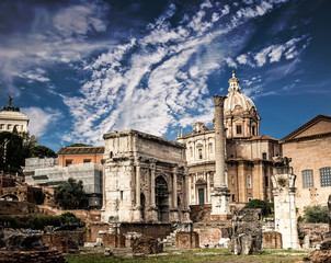 Fototapeta premium roman forum
