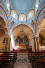 Fototapeta na wymiar Chiesa a Santorini 2