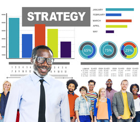 Strategy Data Information Plan Marketing Solution Vision Concept