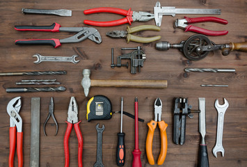 set of Different tools