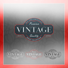 Hipster Vintage Label, Logotype, Badge for Your Business