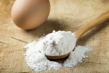 Flour and eggs